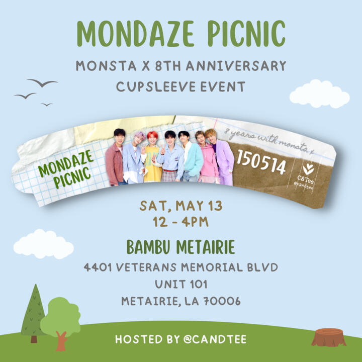 Mondaze Picnic, Monsta X 8th Anniversary