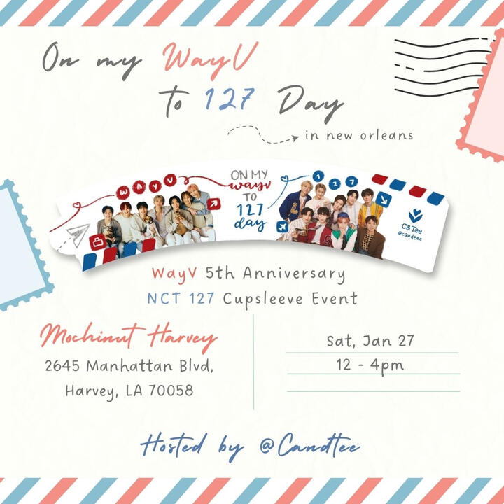 On My WayV to 127 Day, WayV 5th Anniversary &amp; NCT 127 Day